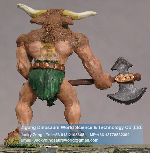 Kids like Cartoon character in moive animatronic Minotaur  DWC009