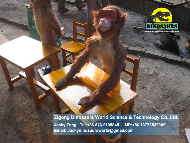 Life size Monkey,Animatronic Monkey,Animal Replicas DWA123