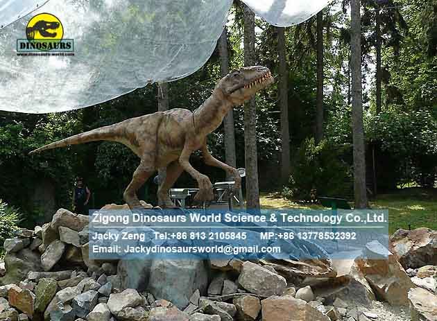 Christmas indoor playground dinosaurs Deinonychus DWD156