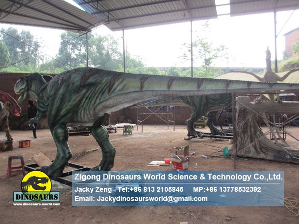 Theme park equipment in Dinosaurs replica factory DWD023-7