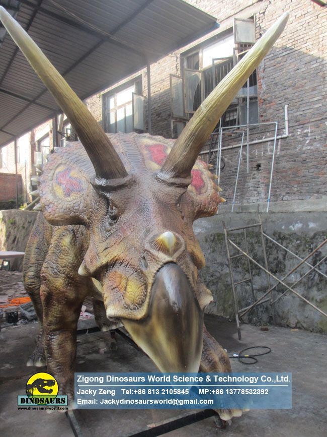 Handmade Life Size dinosaur Statue Triceratops DWD038-1