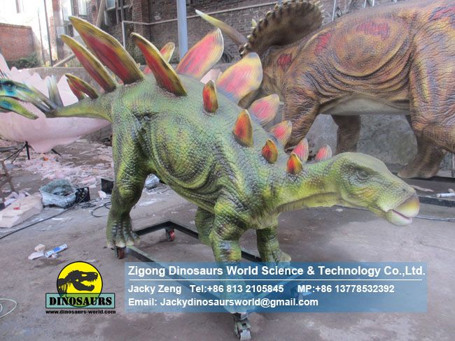 Zigong dino CE standard alive animated stegosaurus DWD112-1