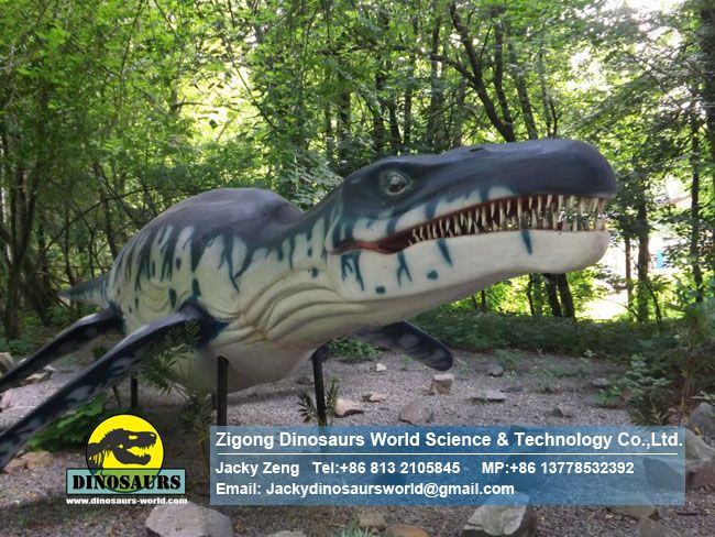 New Animatronic dinosaurs Liopleurodon in dinosaurs factory DWD035-1