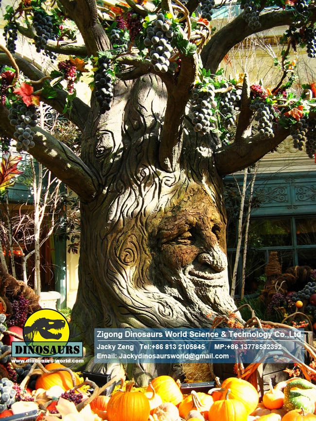 Animatronic talking tree Christmas tree for decoration DWC017