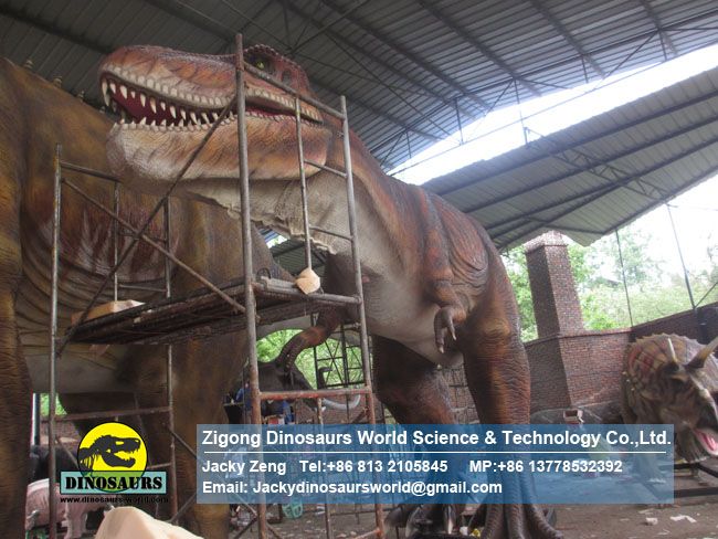 Artificial Dinosaur exhibition Theme Park Mechanical T-Rex DWD1342-1