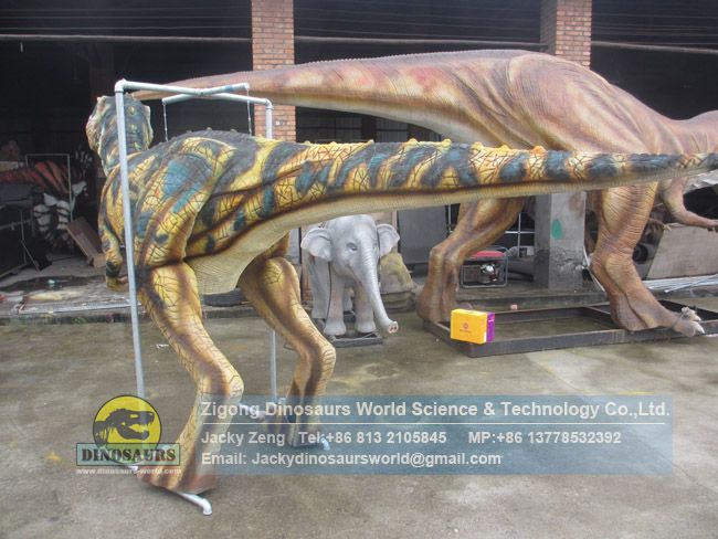 Walking with realistic animatronic dinosaur coat DWE3324-14