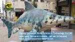 Playground equipment animatronic animals in zoo sea fish DWA017