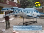 New Animatronic dinosaurs Liopleurodon in dinosaurs factory DWD035-1