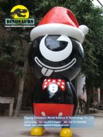 Theme park slide cartoon model black boy DWC025