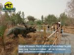 Theme park simulated animal equipment dinosaurs styracosaurus DWD141