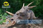 Children playground equipment  animatronic dinosaurs Styracosaurus DWD147