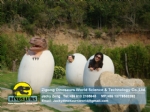 Fiberglass Dinosaur eggs for taking pictures DWE036