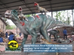 Amusement park equipments Artificial Dinosaur Iguanodon DWD056-1